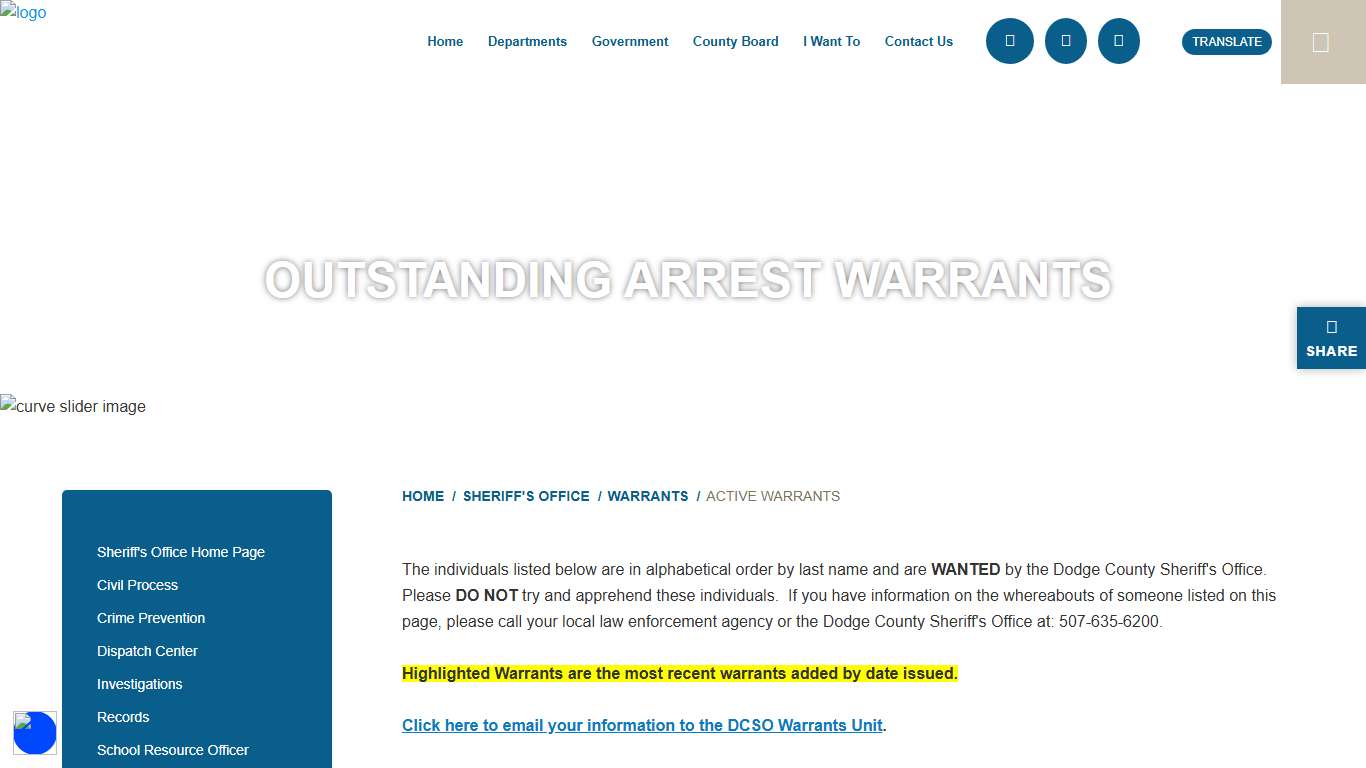 Welcome to Dodge County, MN